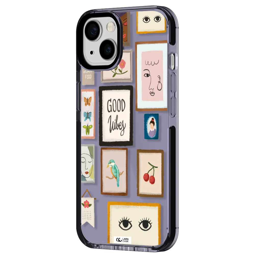 Photo Frames Apple iPhone 13 impact Lilac Case