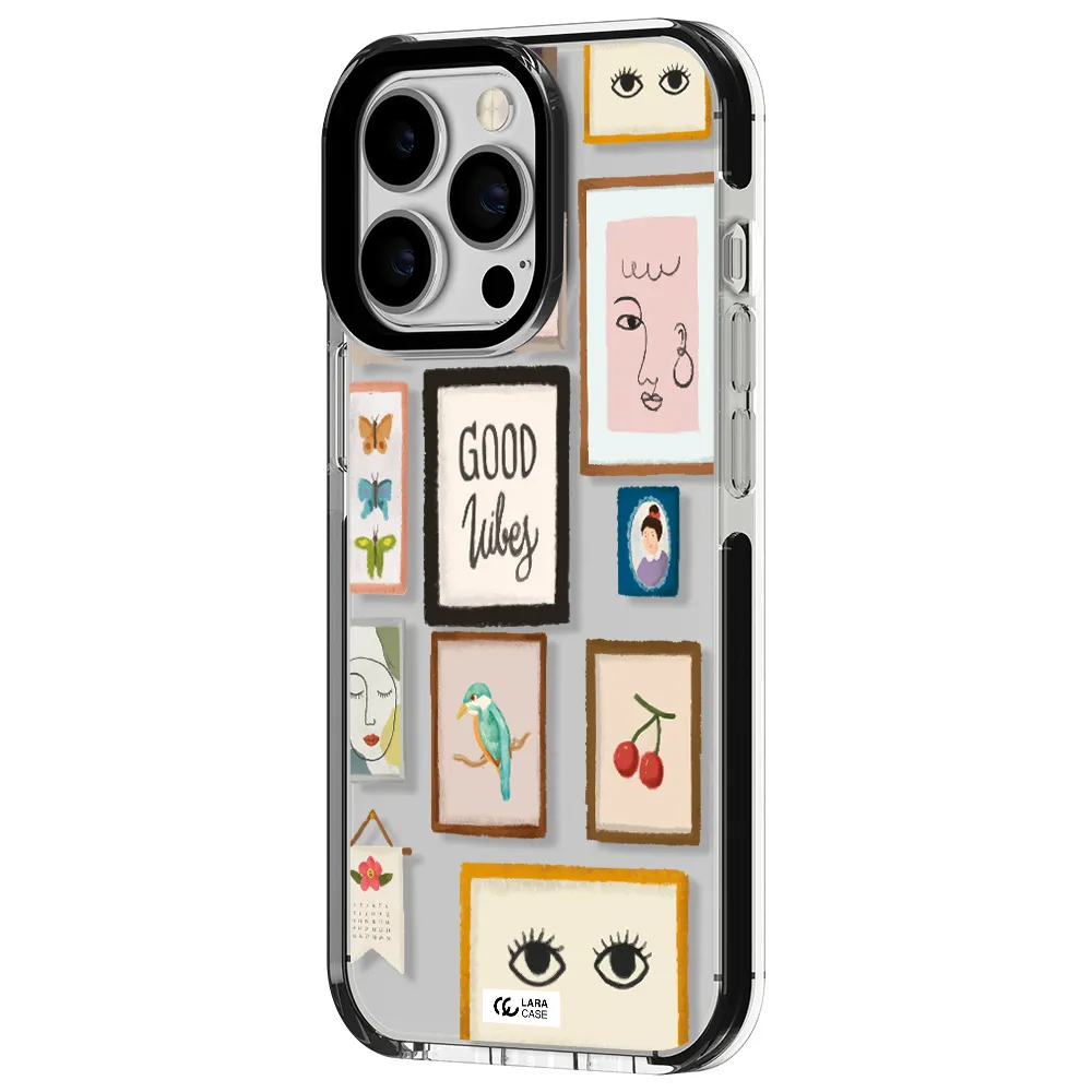 Photo Frames Apple iPhone 13 Pro impact black border Case