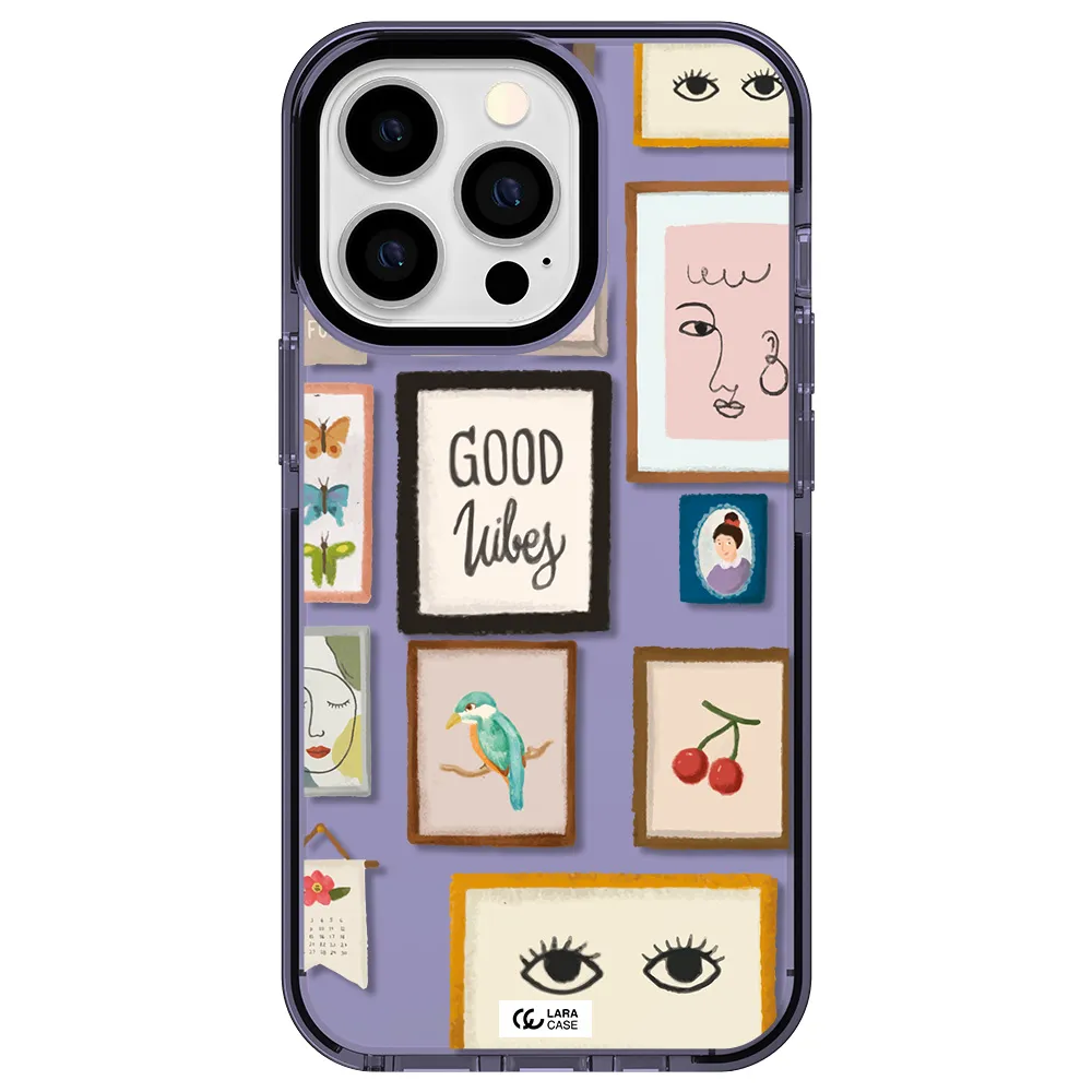 Photo Frames Apple iPhone 13 Pro impact Lilac Case