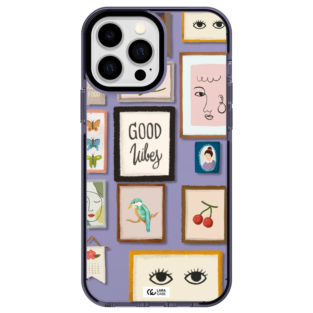 Photo Frames Apple iPhone 13 Pro Max impact Lilac Case