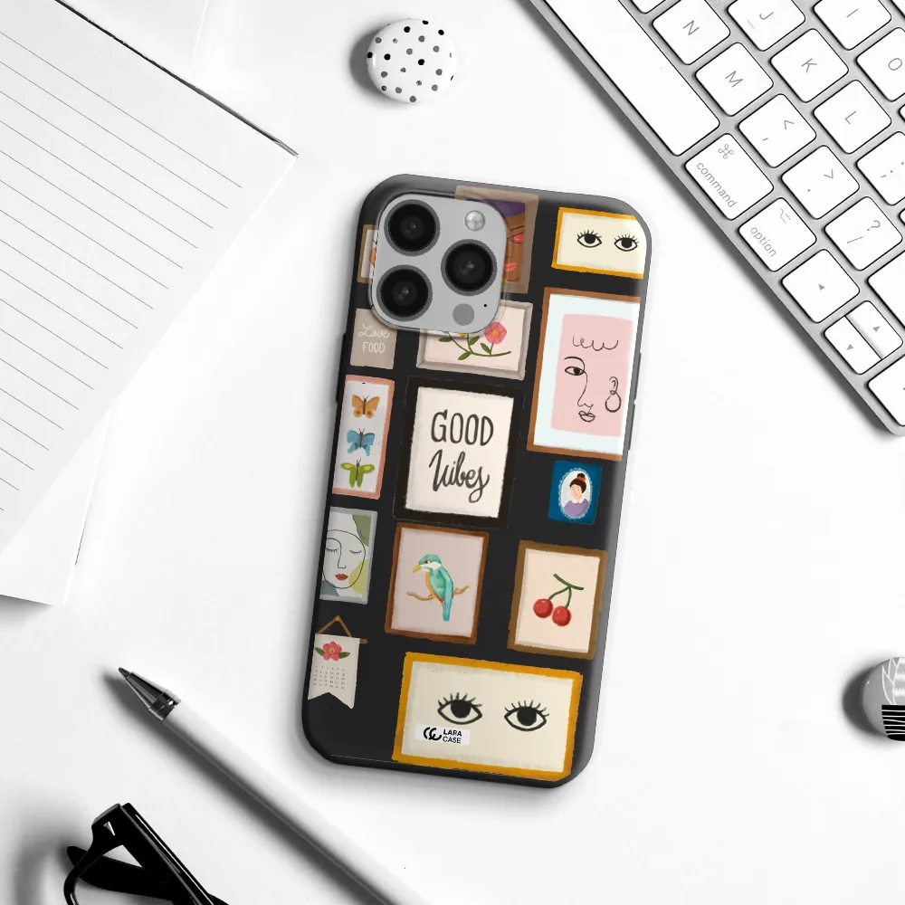 Photo Frames Apple iPhone 13 Pro Silicone black Case