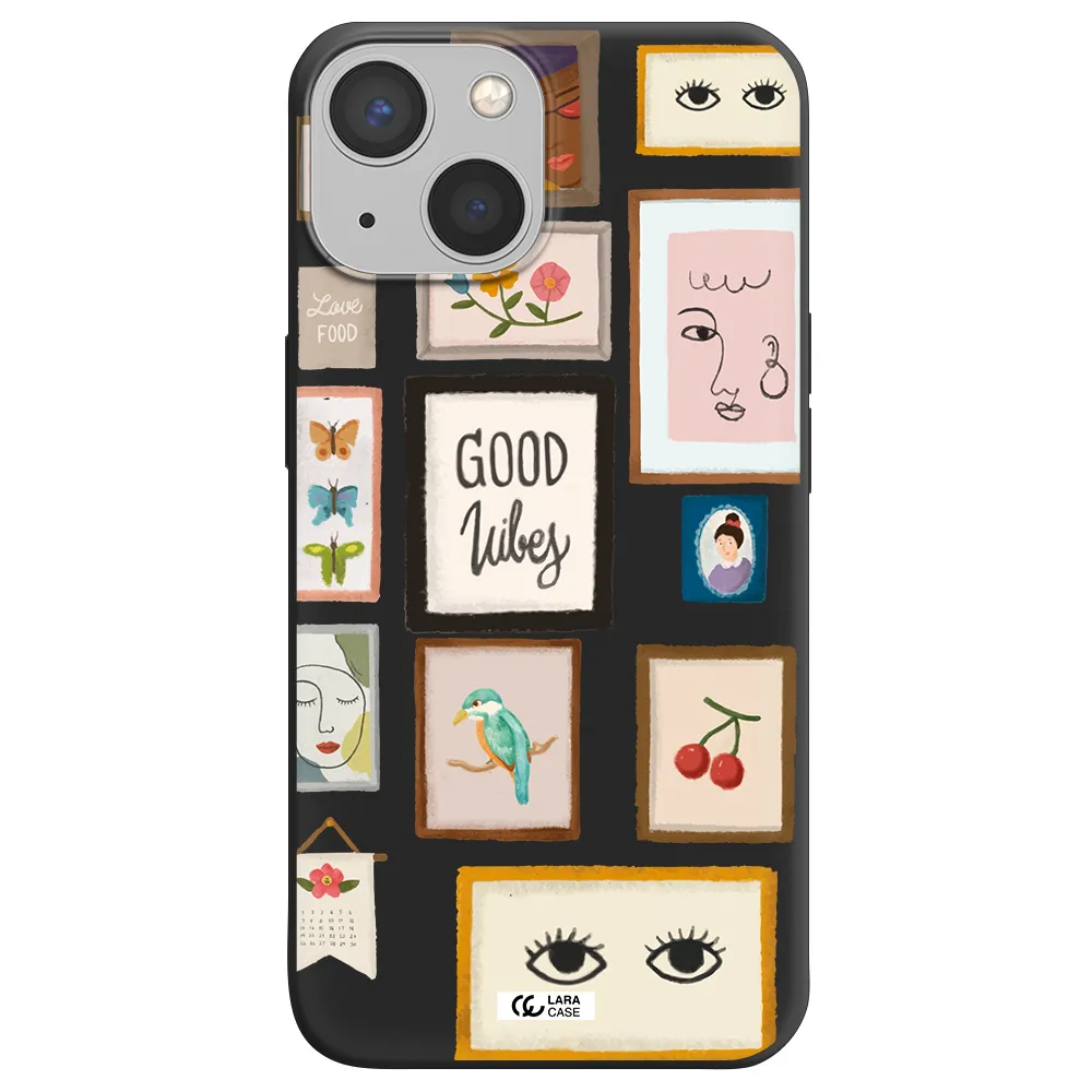 Photo Frames Apple iPhone 13 Silicone black Case