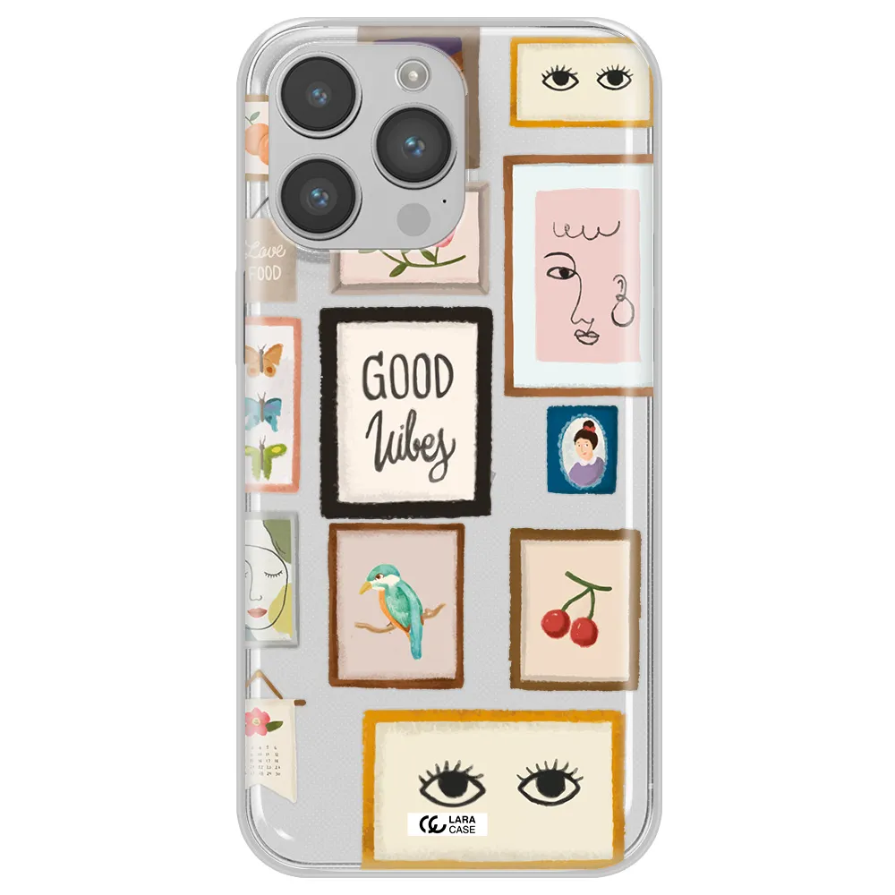 Photo Frames Apple iPhone 14 pro max Clear TPU Case