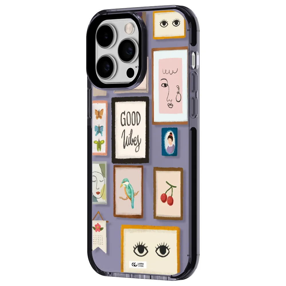Photo Frames Apple iPhone 14 pro max impact Lilac Case