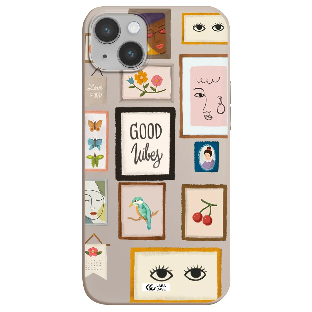 Photo Frames Apple iPhone 14 Silicone Stone Case