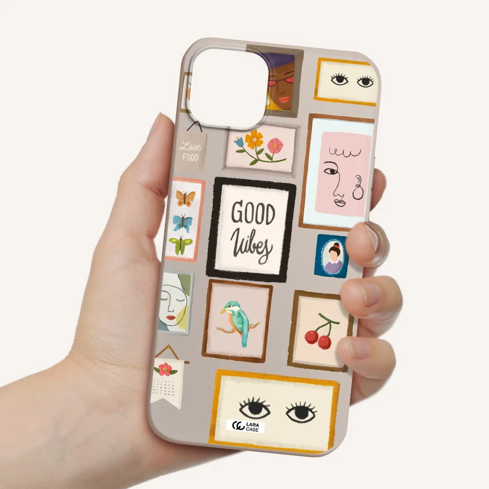 Photo Frames Apple iPhone 14 Silicone Stone Case