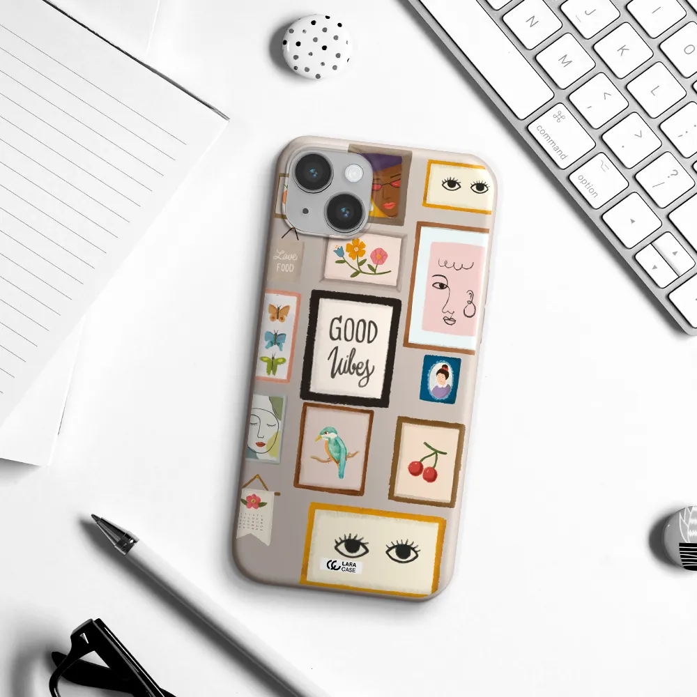 Photo Frames Apple iPhone 14 Silicone Stone Case