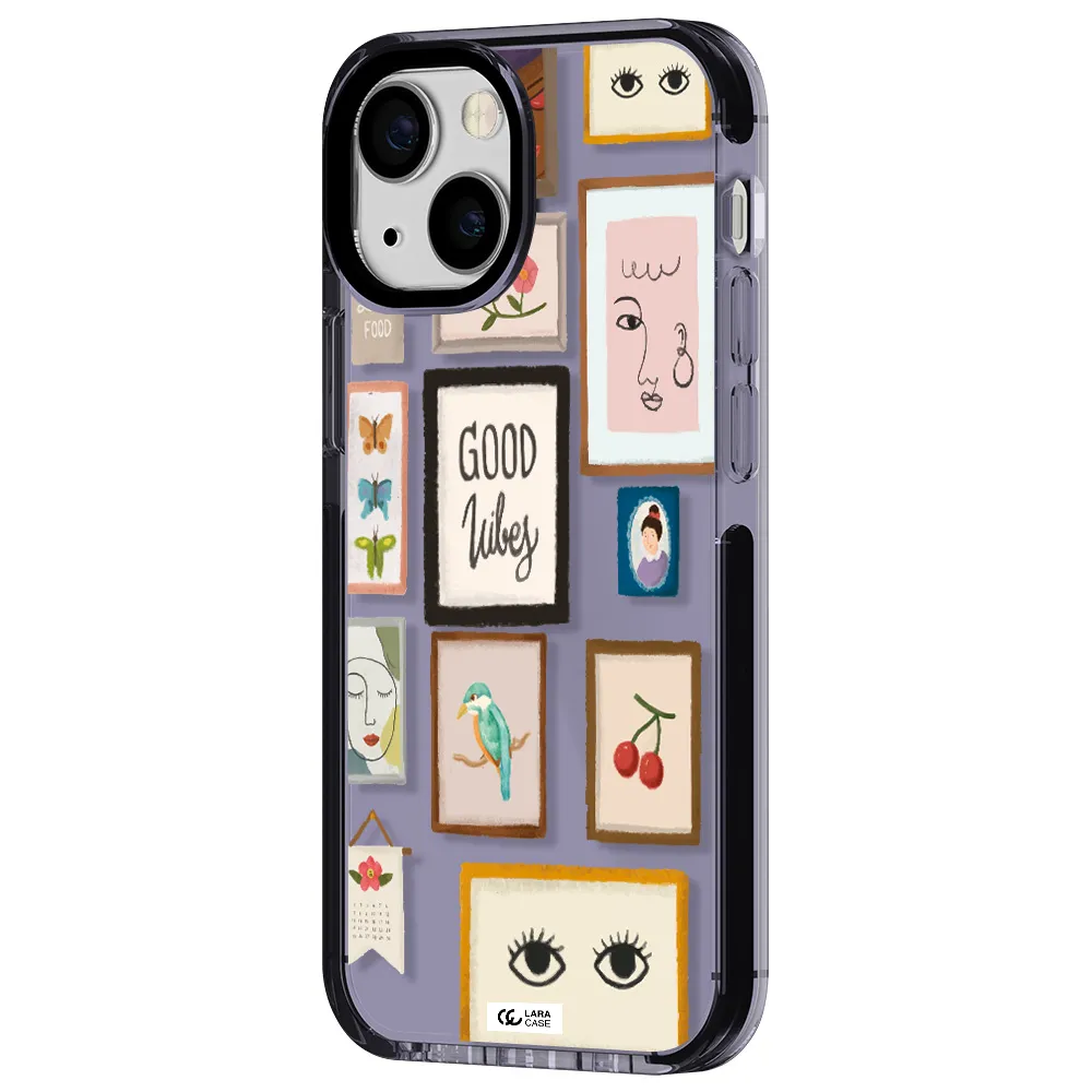 Photo Frames Apple iPhone 15 impact Lilac Case