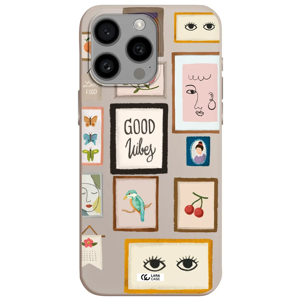 Photo Frames Apple Iphone 15 Pro max Silicone Stone Case