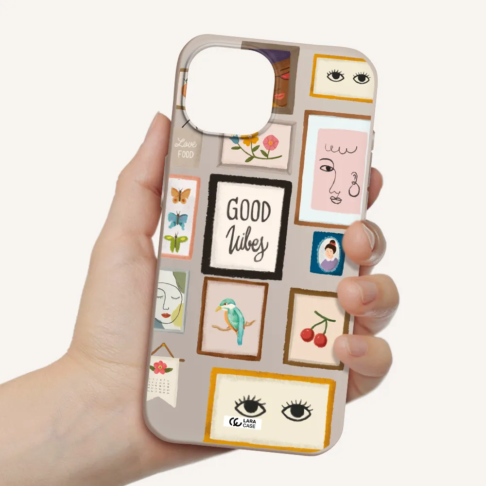 Photo Frames Apple iPhone 15 Silicone Stone Case