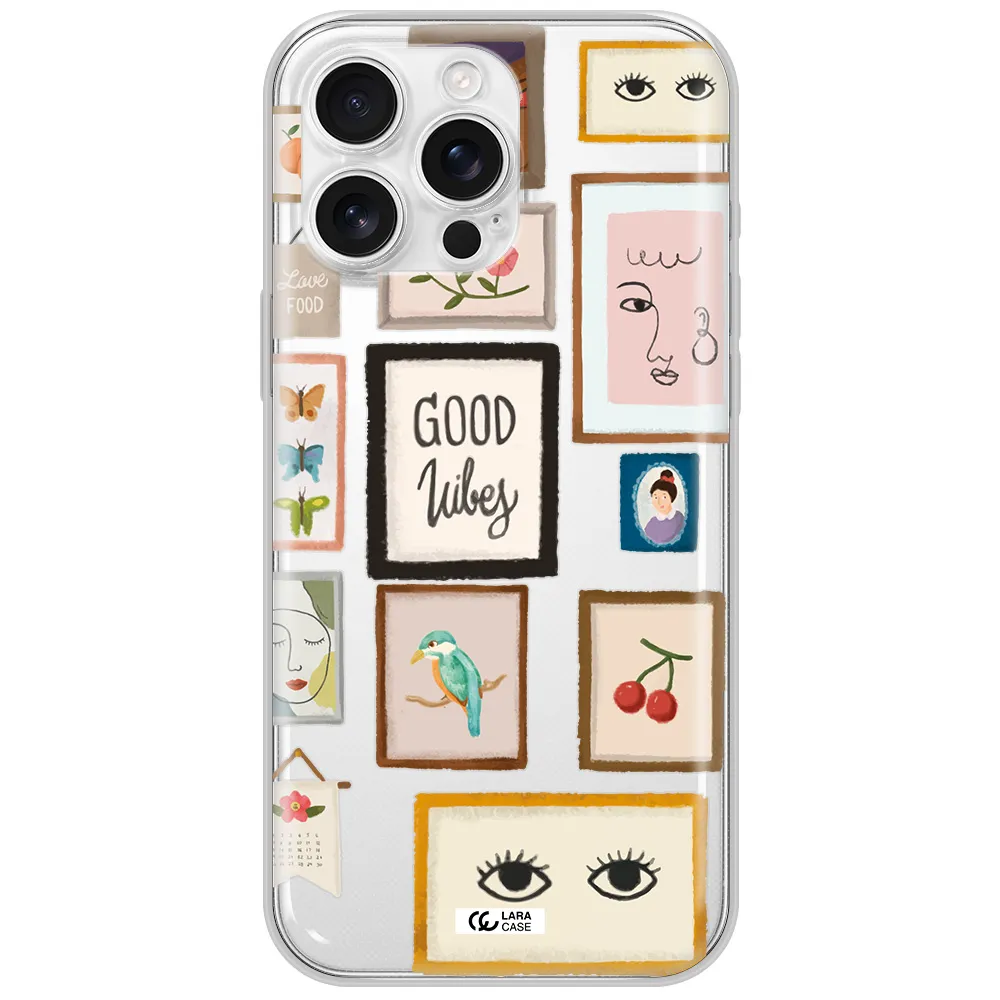 Photo Frames Apple Iphone 16 Pro Max Clear Tpu Case