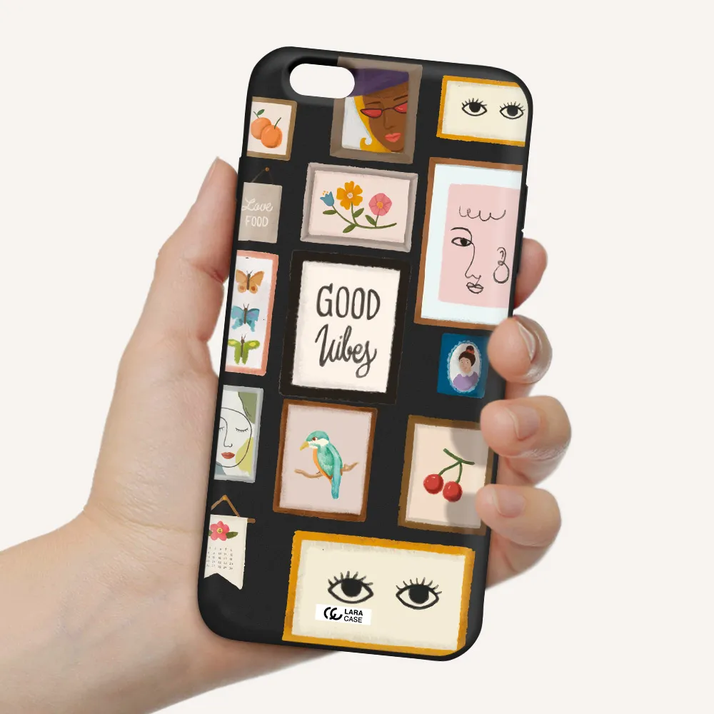 Photo Frames Apple iPhone 6 s plus Silicone black Case