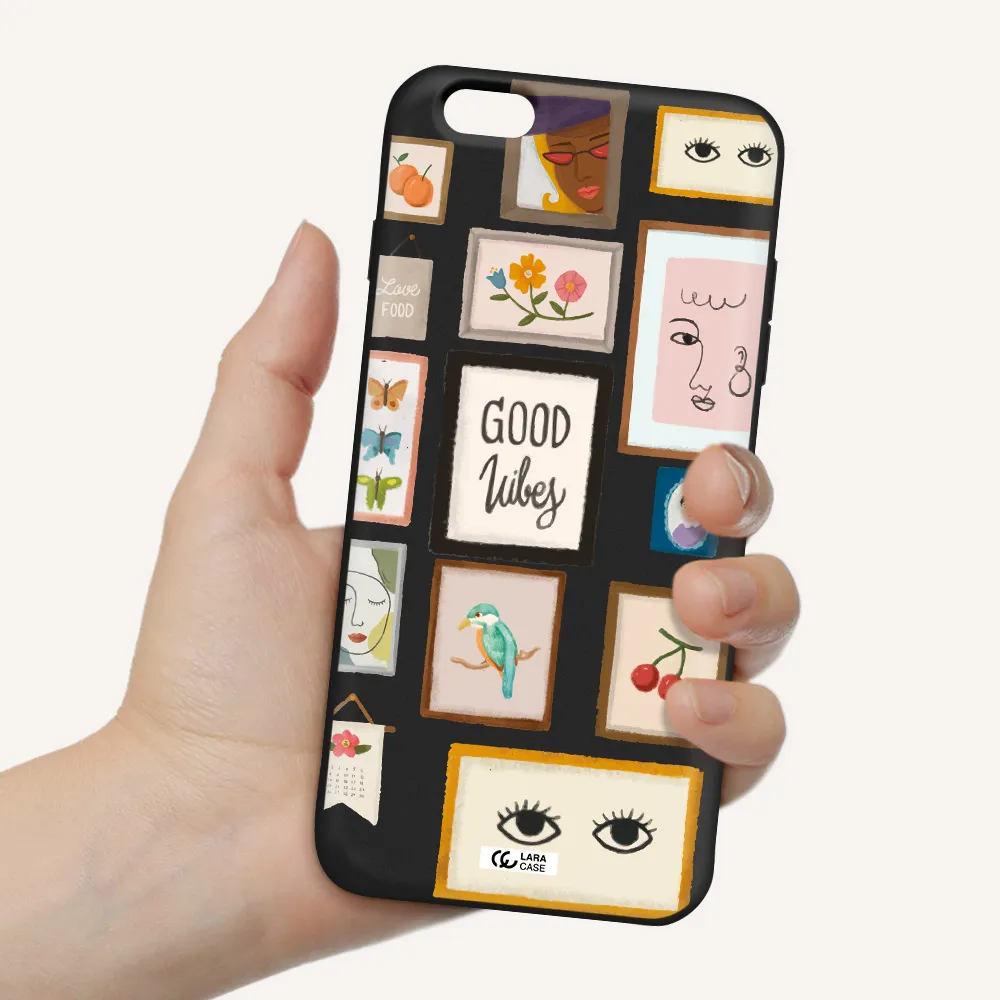 Photo Frames Apple iPhone 6S Silicone black Case