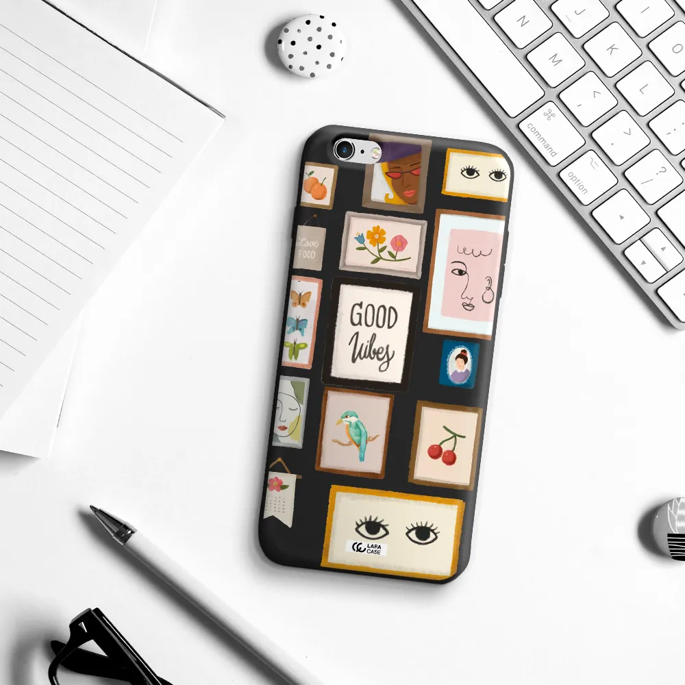 Photo Frames Apple iPhone 6S Silicone black Case