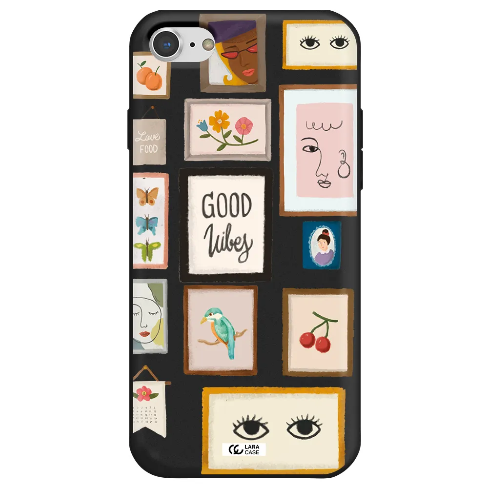 Photo Frames Apple iPhone 7 Silicone black Case