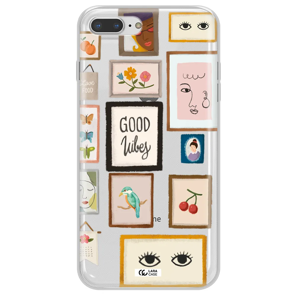Photo Frames Apple iPhone 8 plus Clear TPU Case