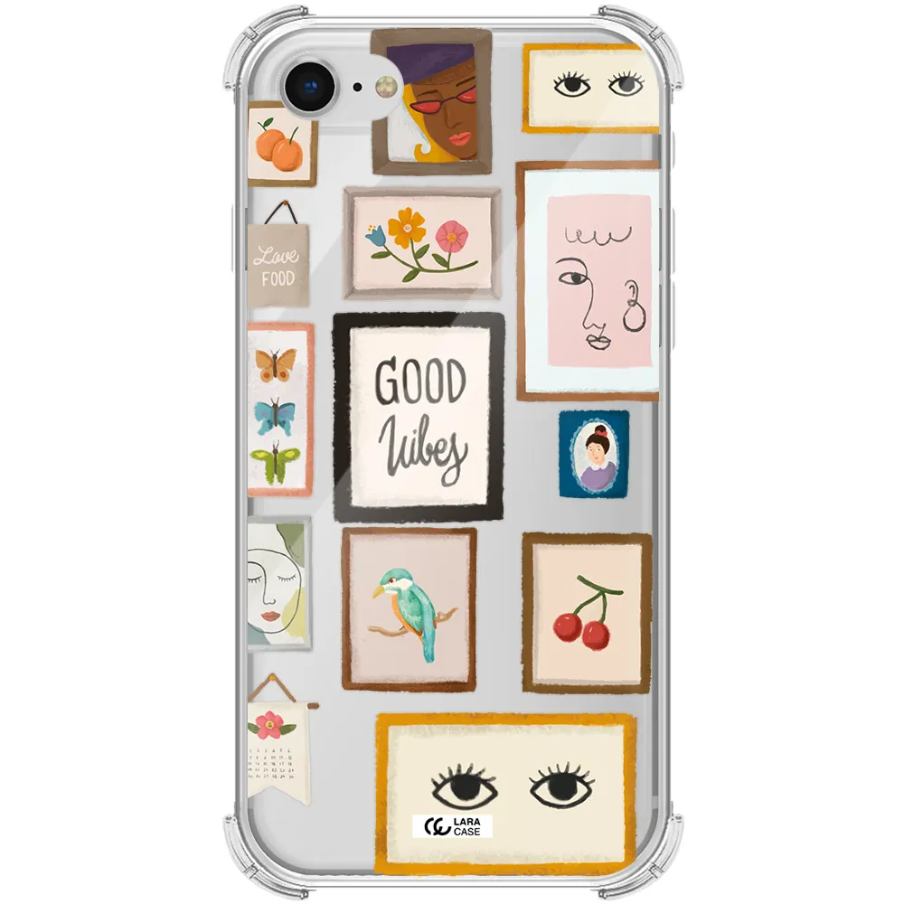Photo Frames Apple iPhone se 2020 Clear PC Case