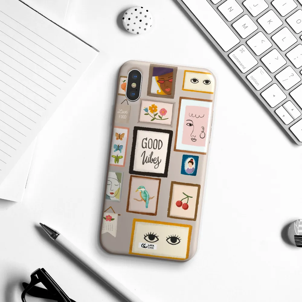 Photo Frames Apple iPhone XS Silicone Stone Case