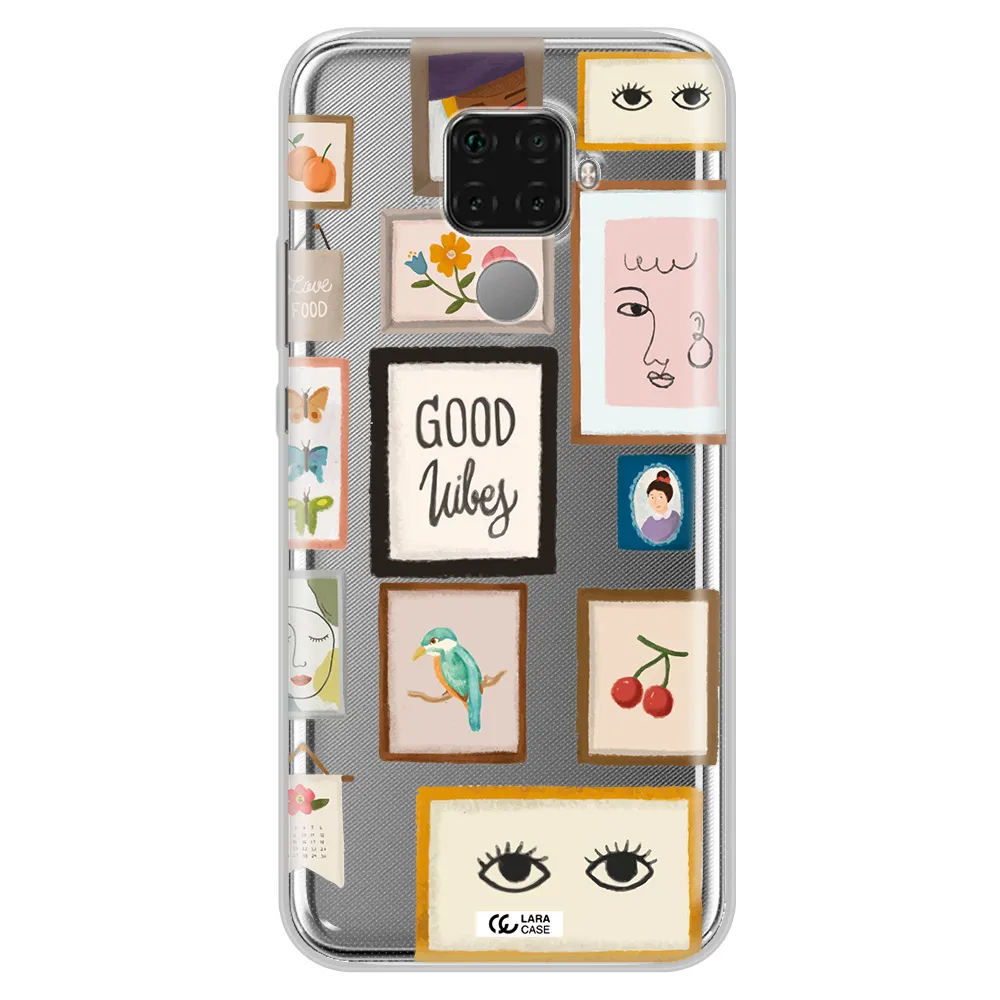 Photo Frames Huawei Mate 30 Lite Clear TPU Case