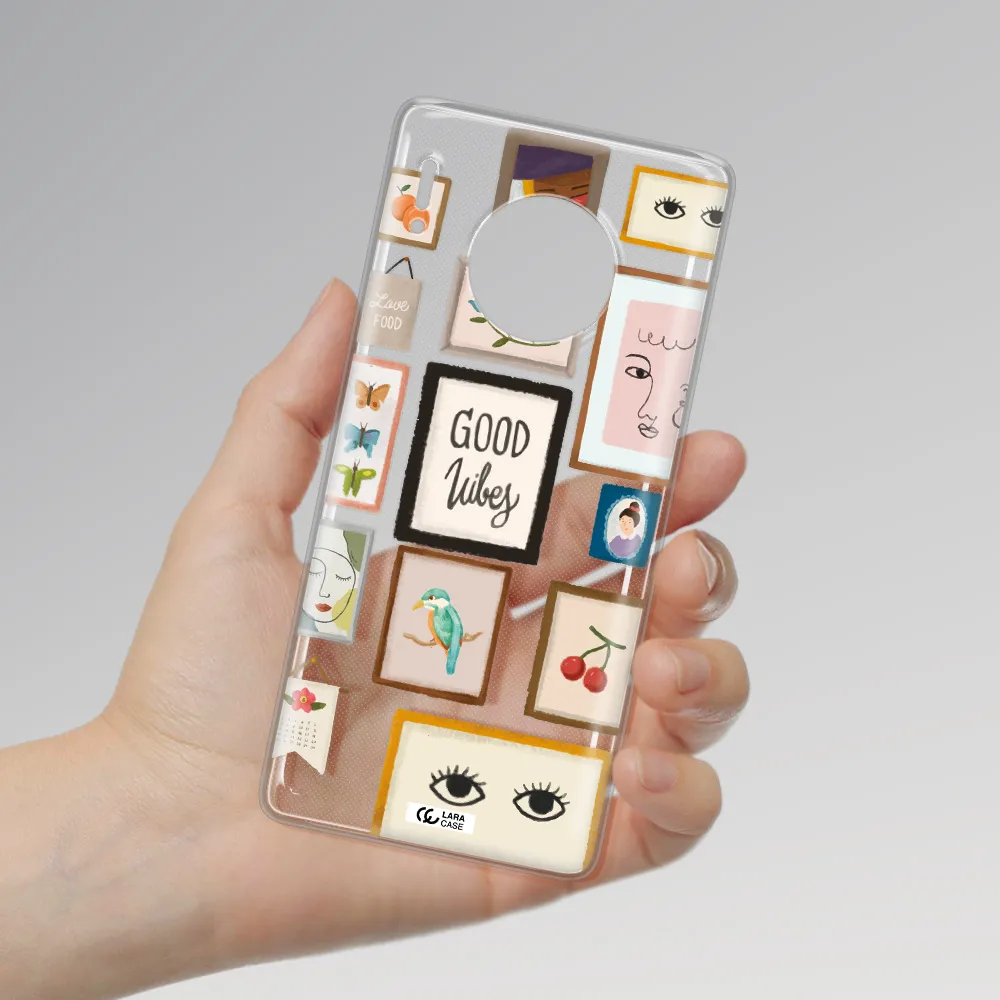 Photo Frames Huawei Mate 30 Pro Clear TPU Case