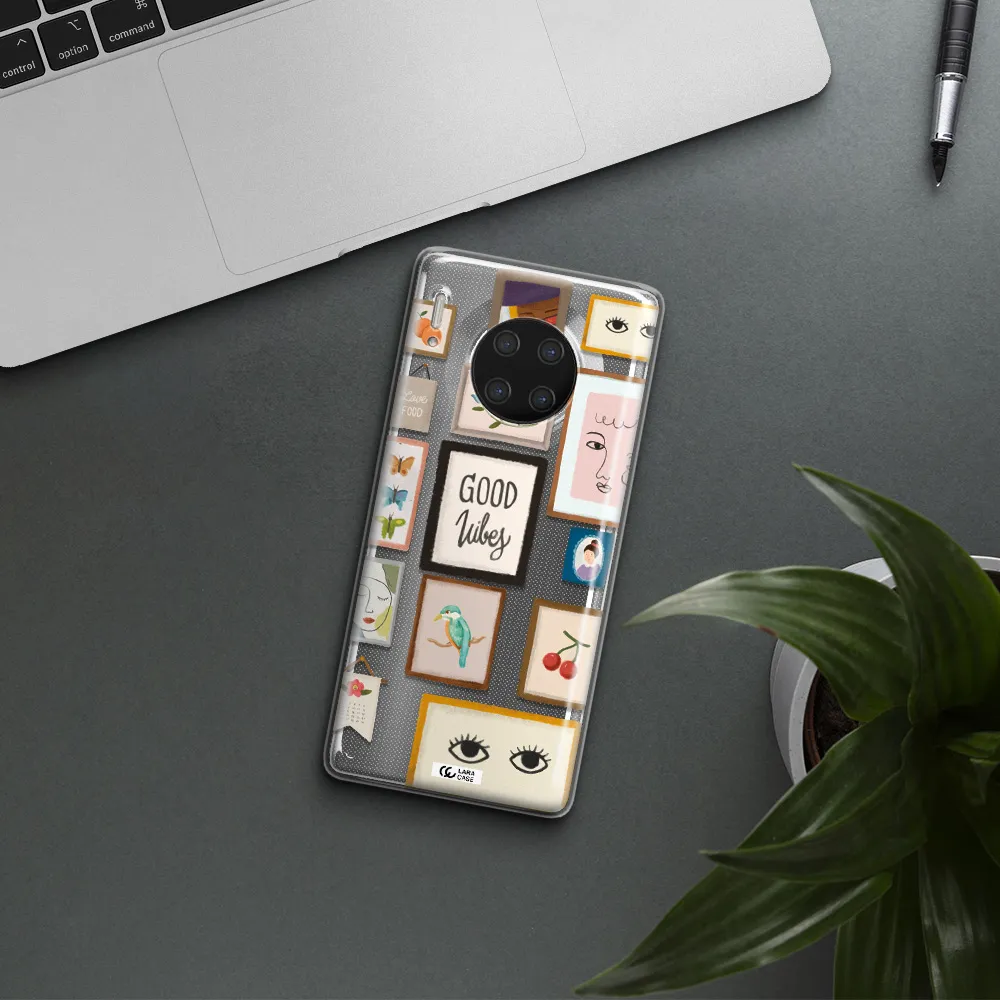 Photo Frames Huawei Mate 30 Pro Clear TPU Case