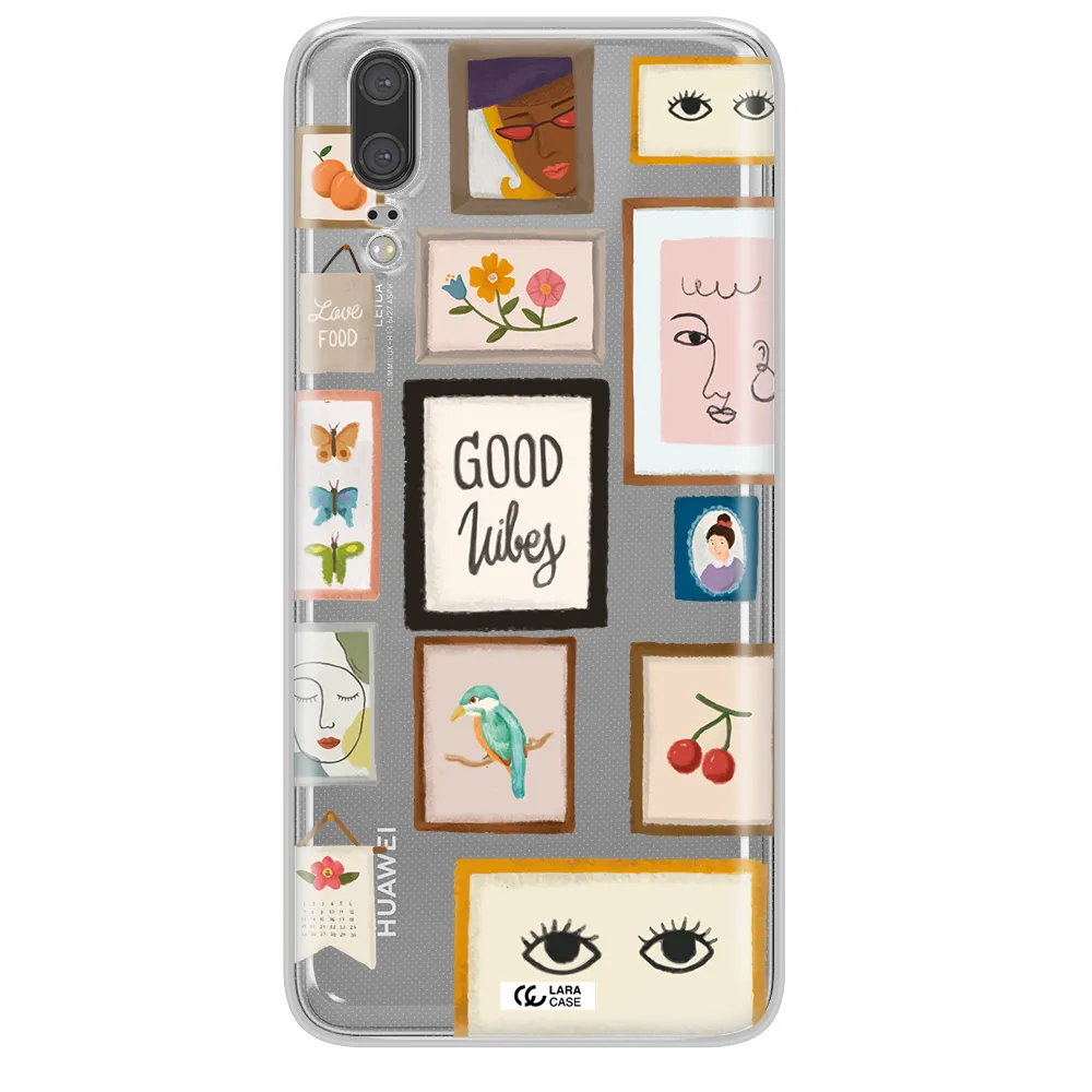 Photo Frames Huawei P20 Clear TPU Case