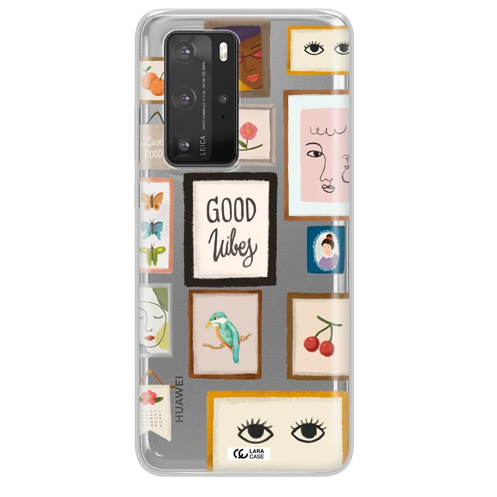Photo Frames Huawei P40 Pro Clear TPU Case