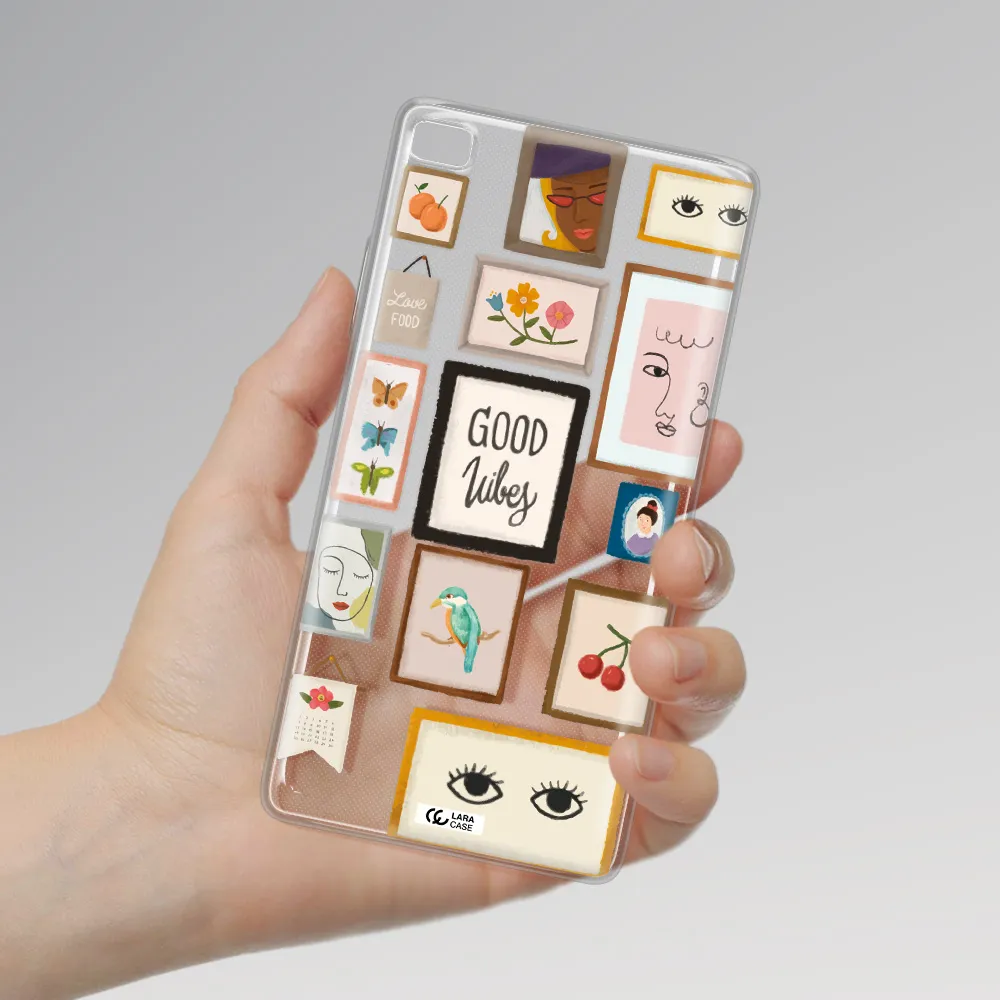 Photo Frames Huawei P8 Clear TPU Case