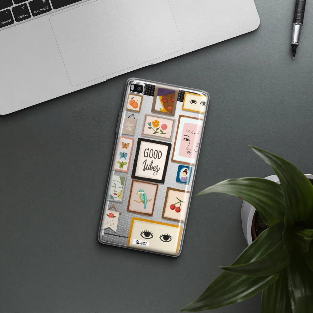 Photo Frames Huawei P8 Clear TPU Case