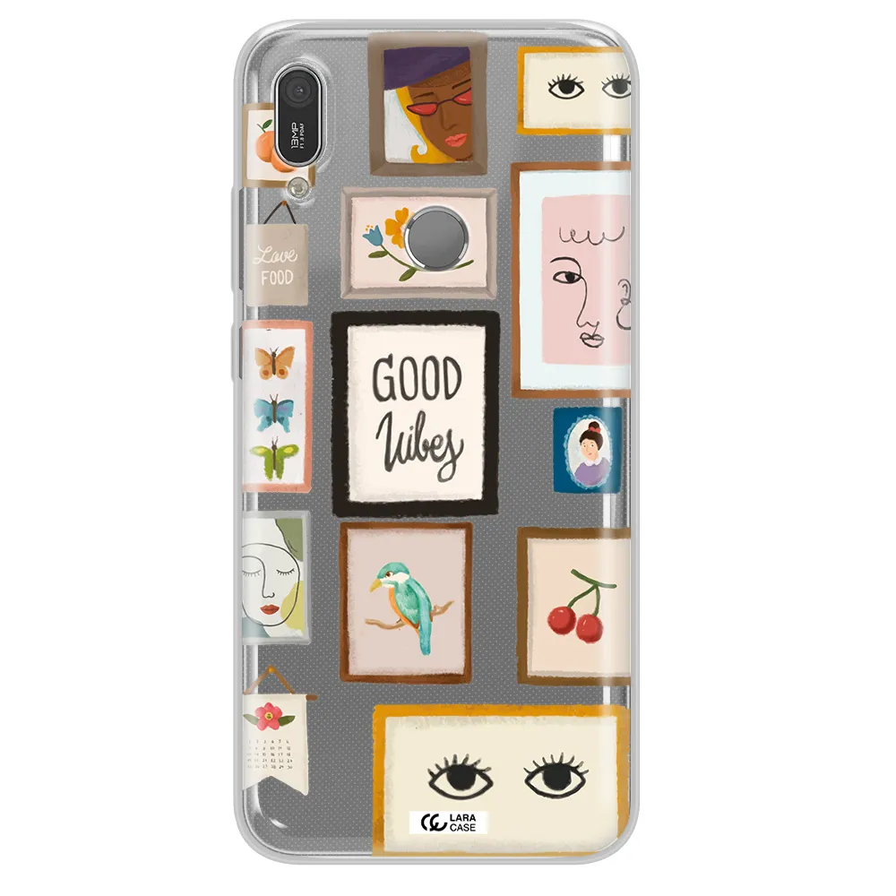 Photo Frames Huawei Y6 2019 Clear TPU Case