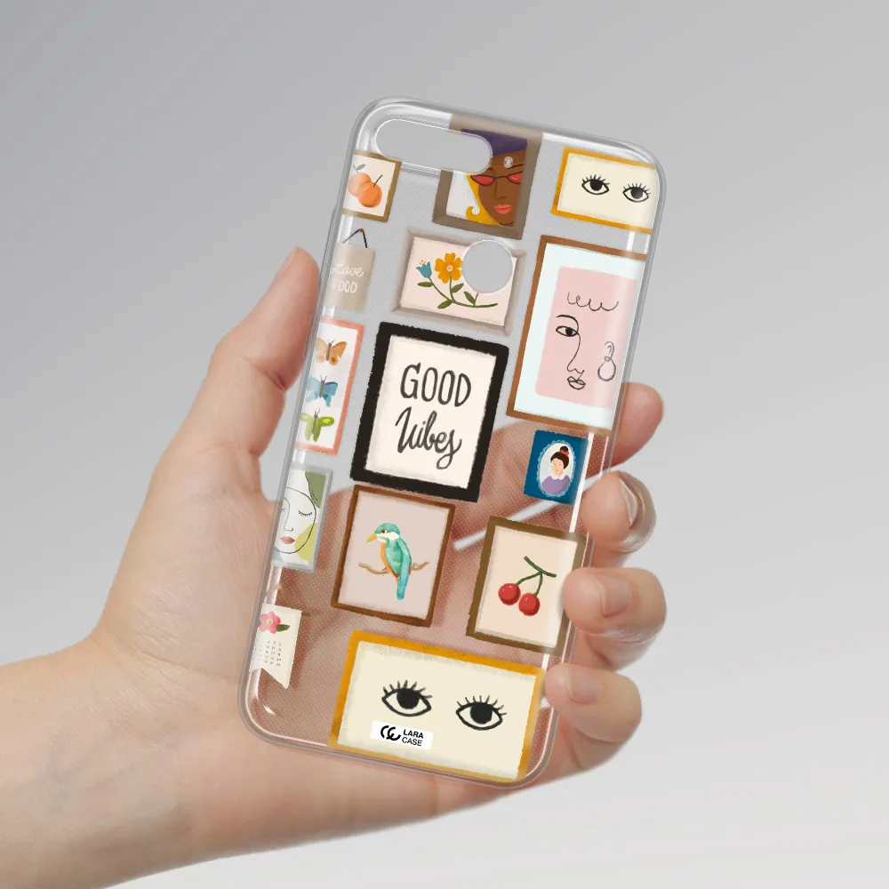 Photo Frames Huawei Y6 Prime 2018 Clear TPU Case