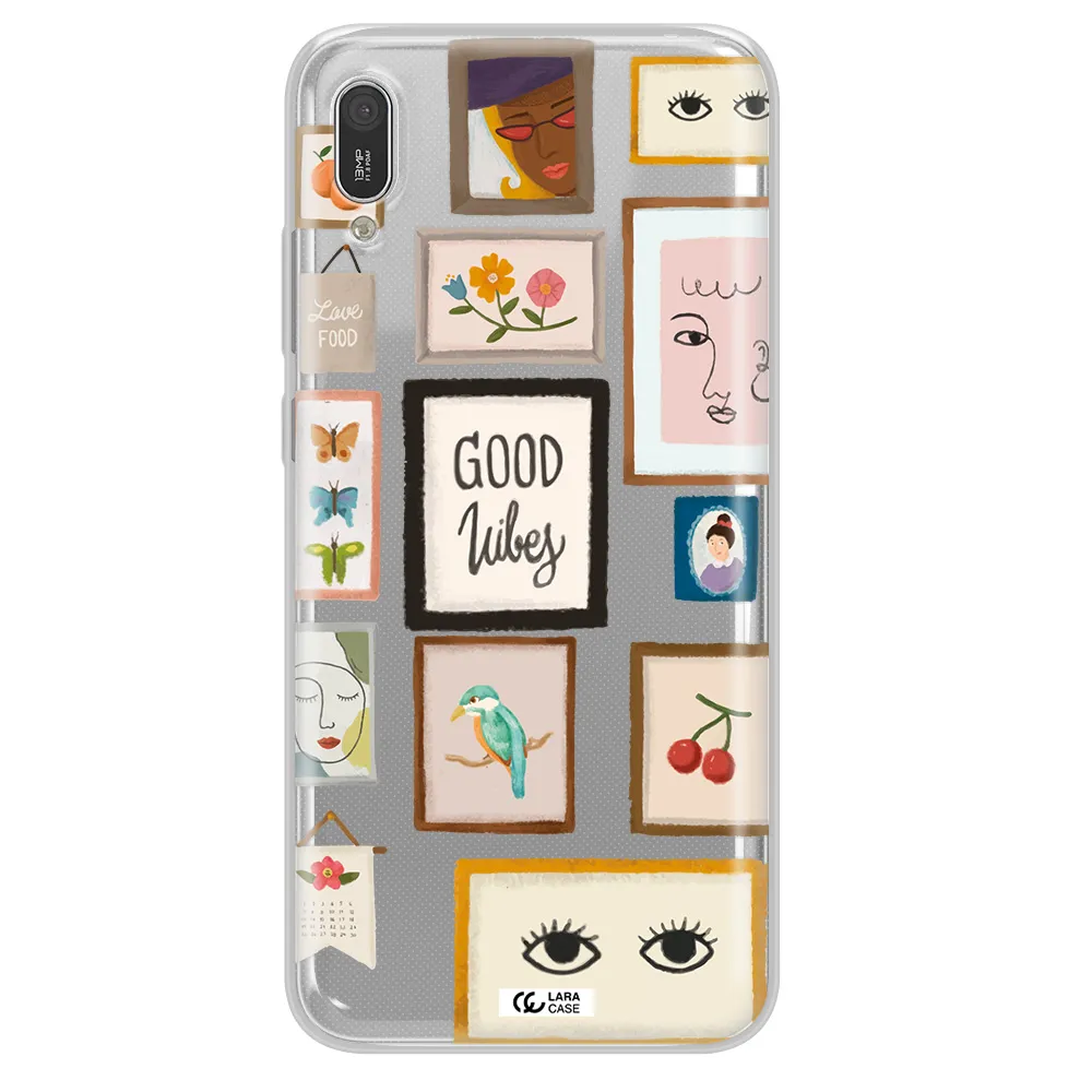 Photo Frames Huawei Y6 Pro 2019 Clear TPU Case