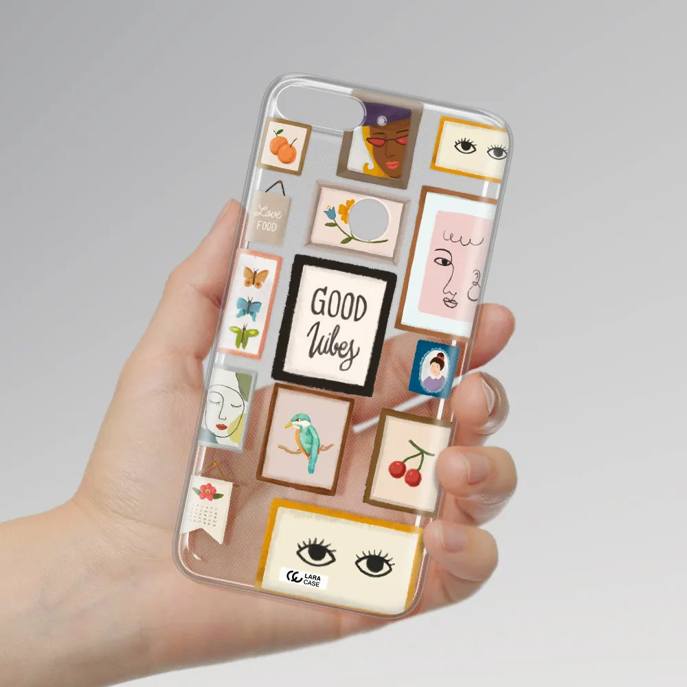 Photo Frames Huawei Y7 Prime 2018 Clear TPU Case