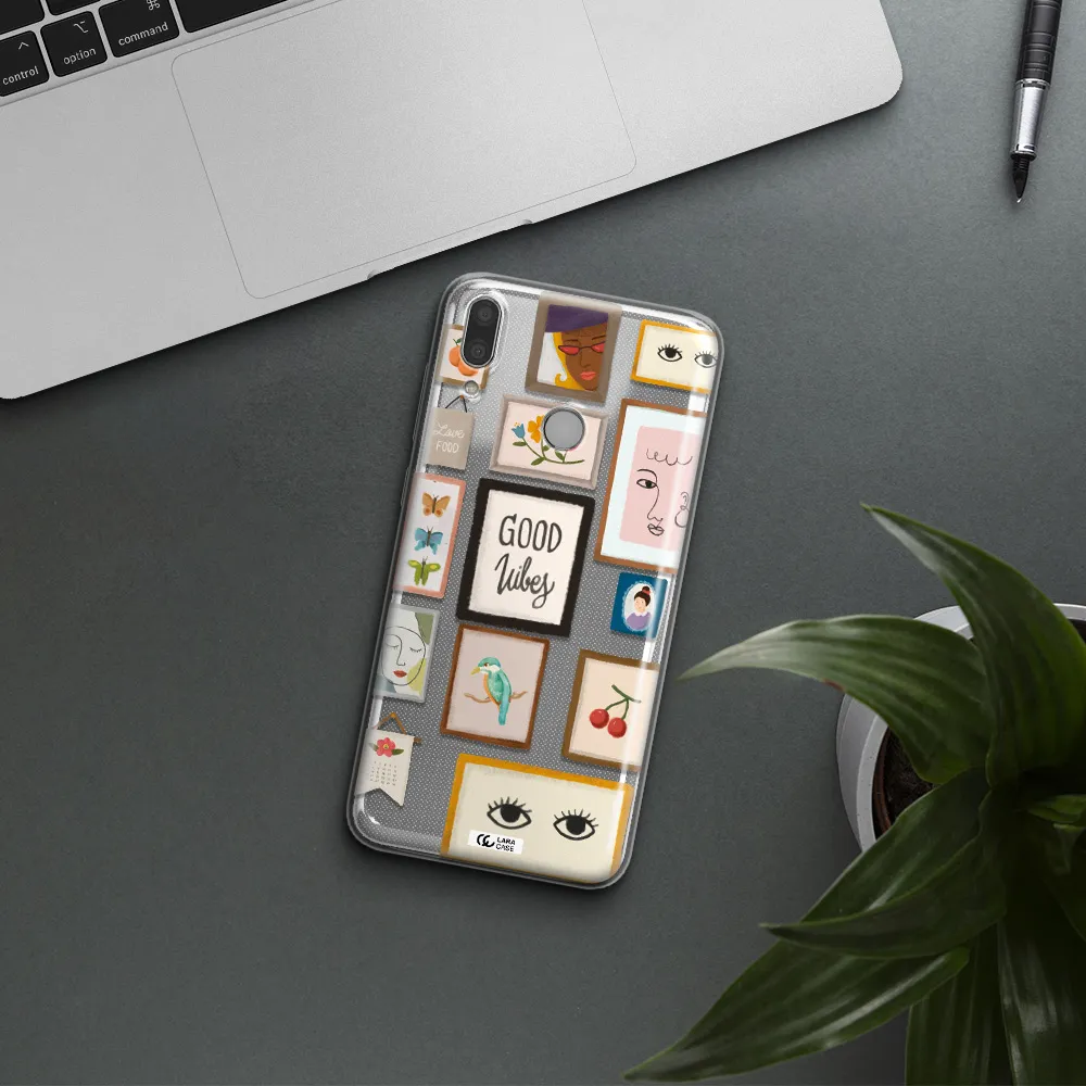 Photo Frames Huawei Y9 2019 Clear TPU Case