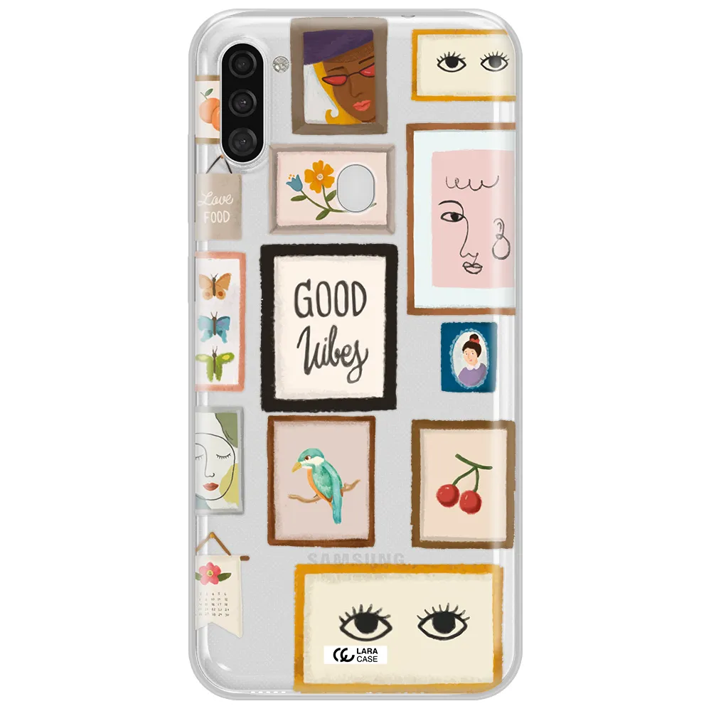 Photo Frames Samsung A11 Clear TPU Case