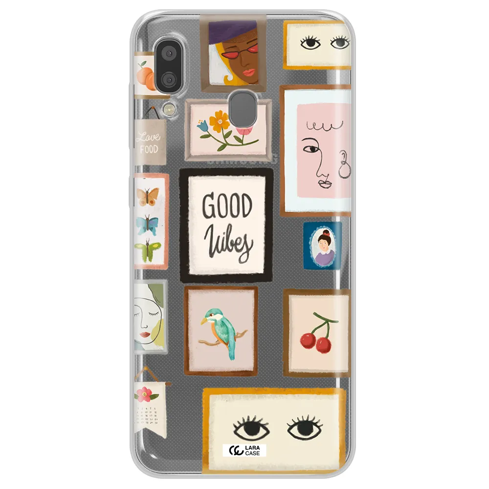 Photo Frames Samsung A20 Clear TPU Case