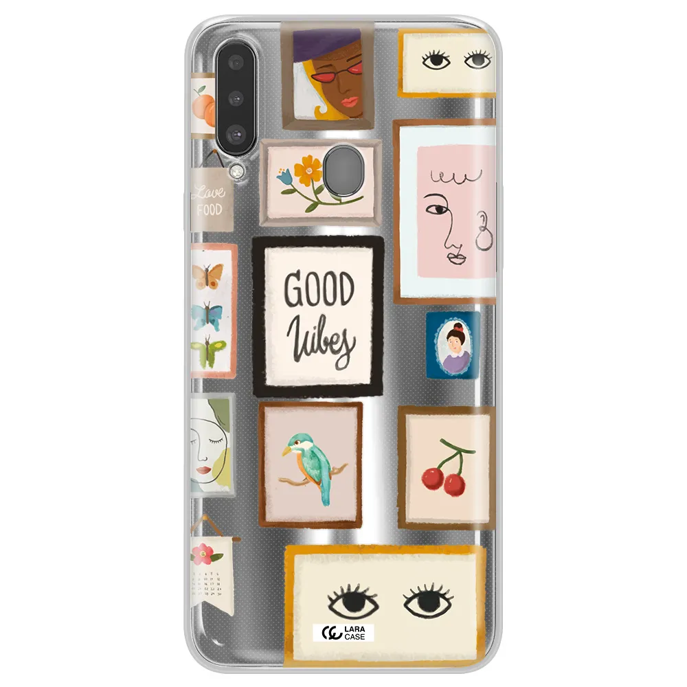Photo Frames Samsung A20S Clear TPU Case