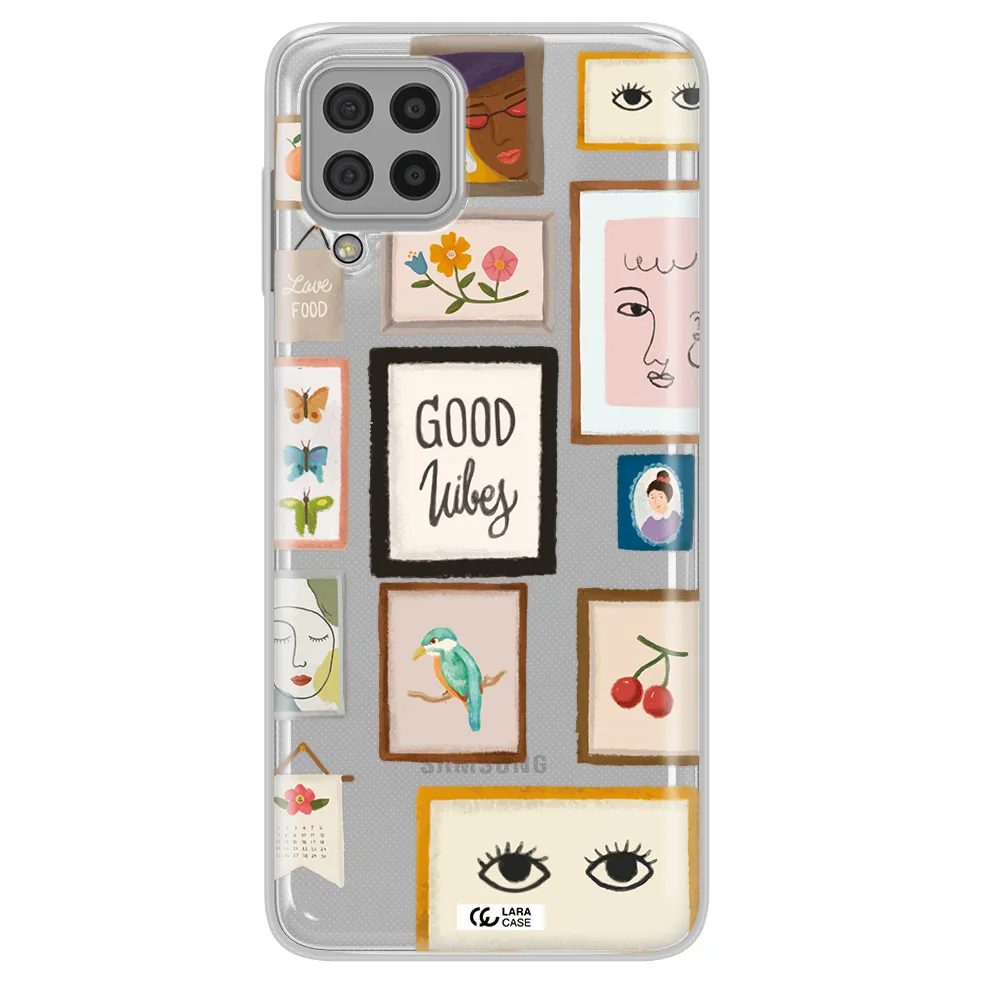 Photo Frames Samsung A22 4g Clear TPU Case
