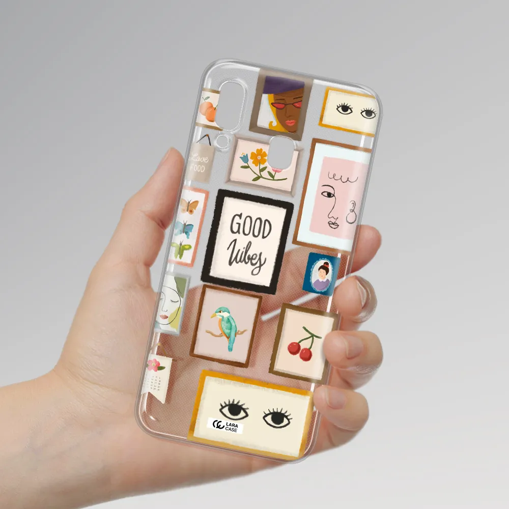 Photo Frames Samsung A30 Clear TPU Case