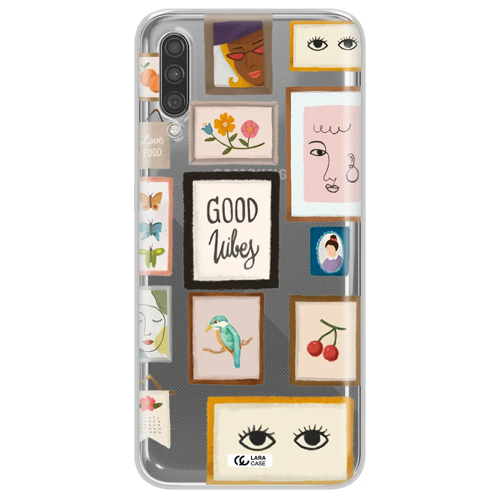 Photo Frames Samsung A30S Clear TPU Case