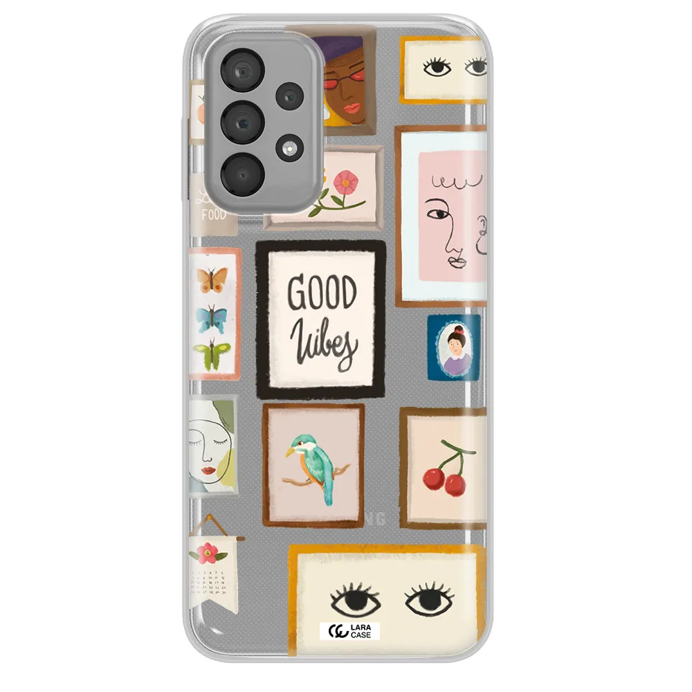 Photo Frames Samsung A33 Clear TPU Case