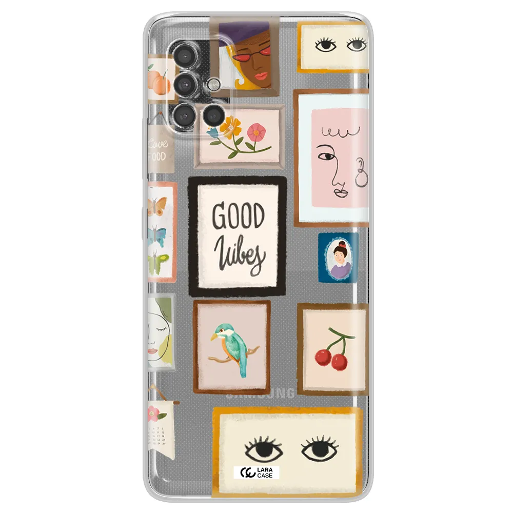Photo Frames Samsung A40S Clear Tpu Case
