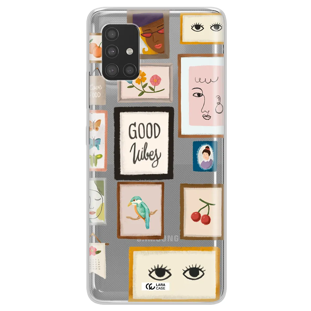 Photo Frames Samsung A51 Clear TPU Case