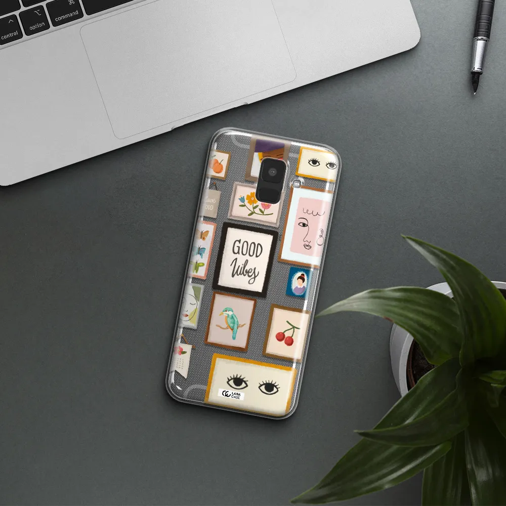 Photo Frames Samsung A6 Clear TPU Case