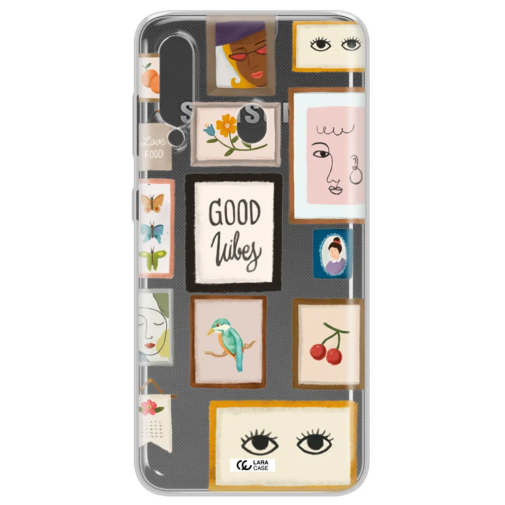 Photo Frames Samsung A60 Clear TPU Case