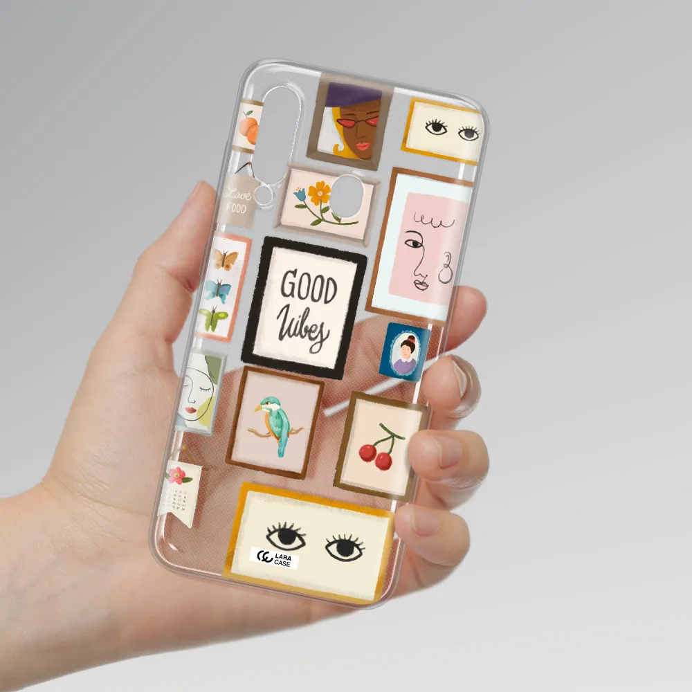 Photo Frames Samsung A60 Clear TPU Case