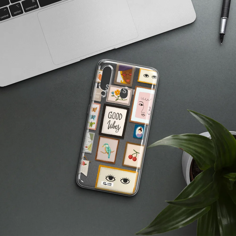 Photo Frames Samsung A60 Clear TPU Case