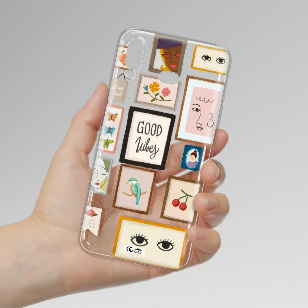 Photo Frames Samsung A6S Clear TPU Case
