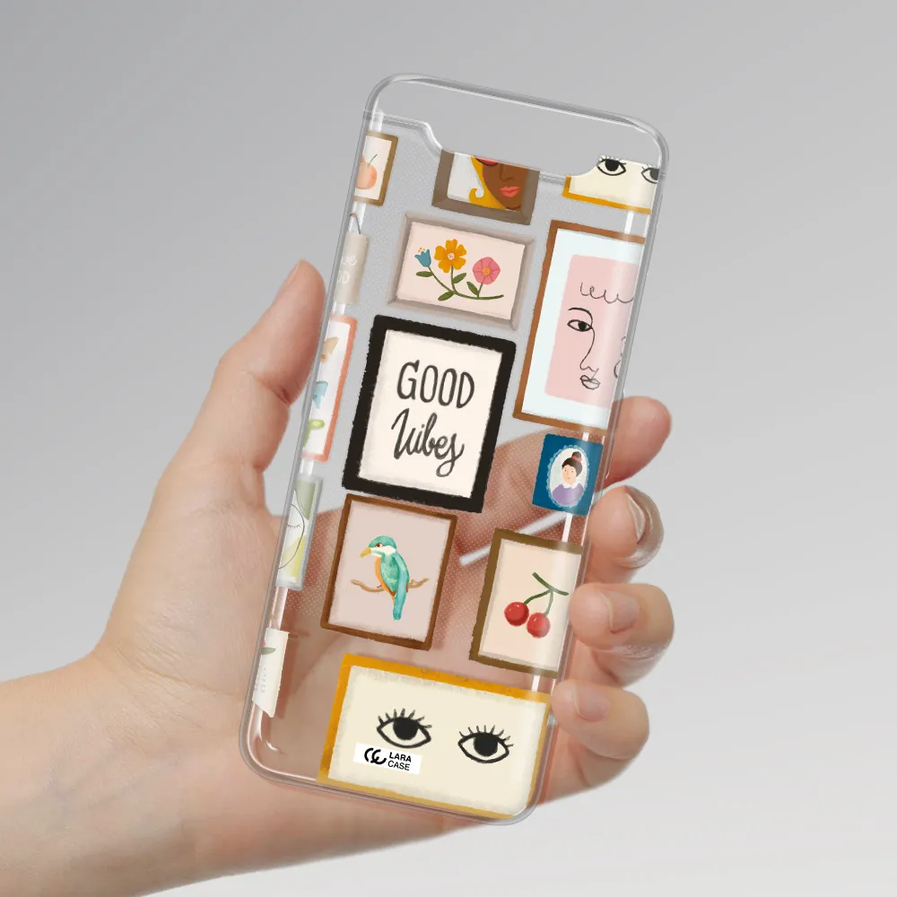 Photo Frames Samsung A80 Clear TPU Case