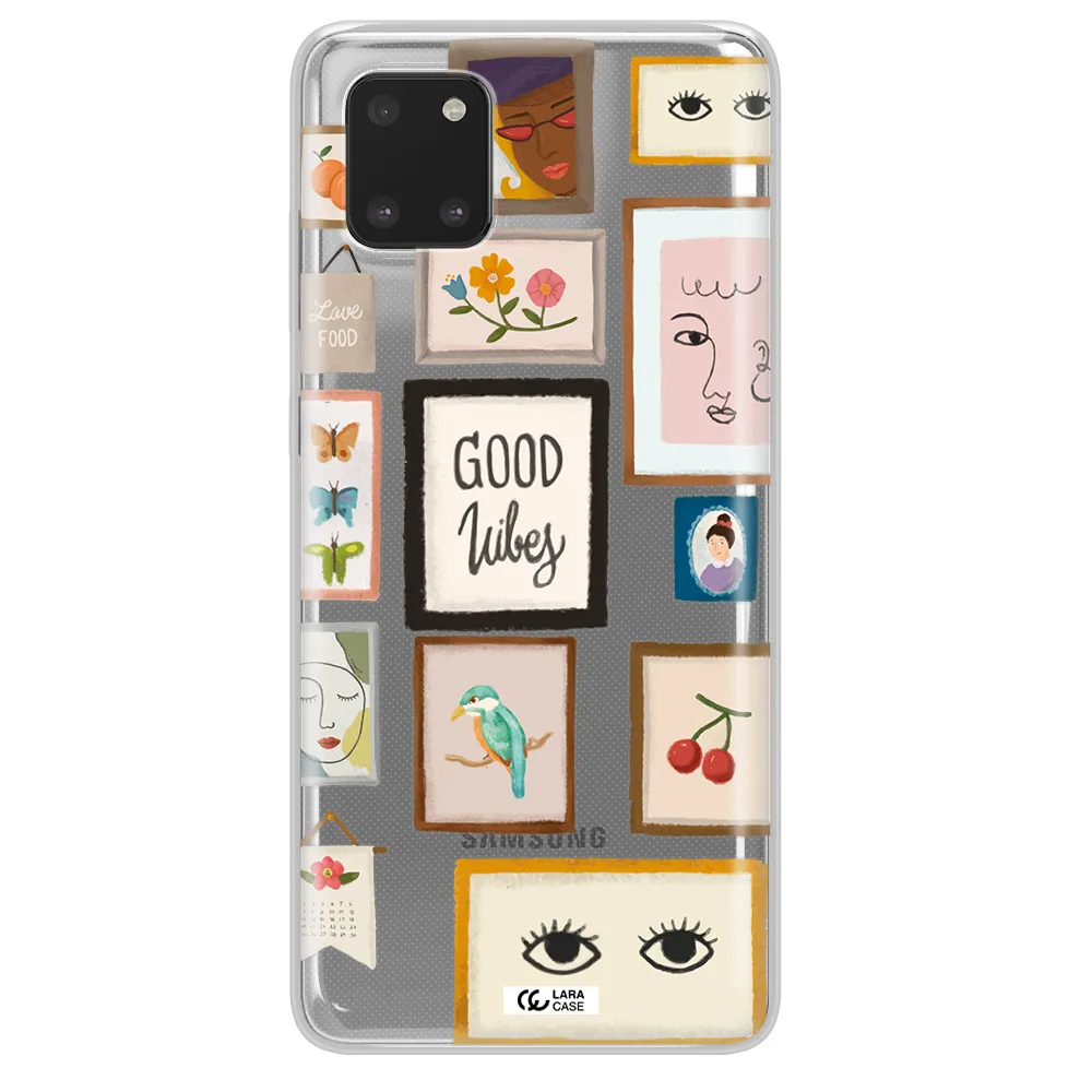 Photo Frames Samsung A81 Clear TPU Case